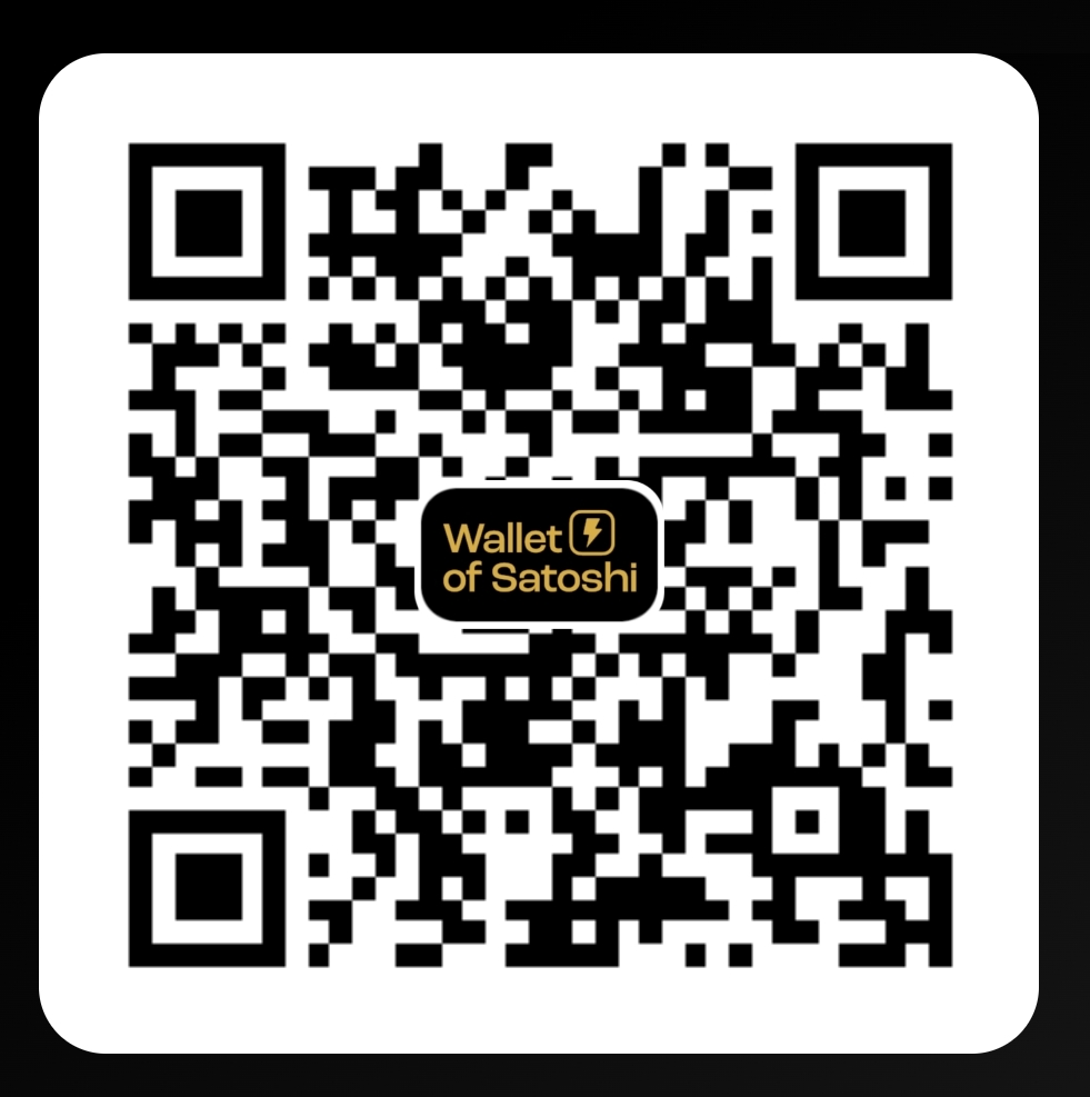 Lightning QR Code for humanraft81@walletofsatoshi.com